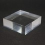 Crude acrylic supports 60x60x20mm base mineral collection