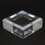 Crude acrylic display base 50x50x20mm media for minerals