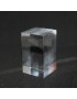 Socle acrylique, prisme : 50x30x30mm