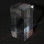 Acrylic display 60x30x30mm prism bases for minerals