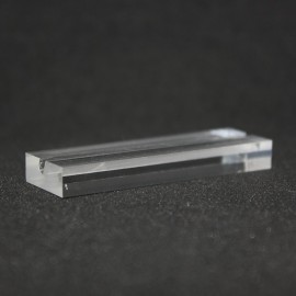 Lot 30 pièces : Porte carte en acrylique qualité cristal 50x15x6mm