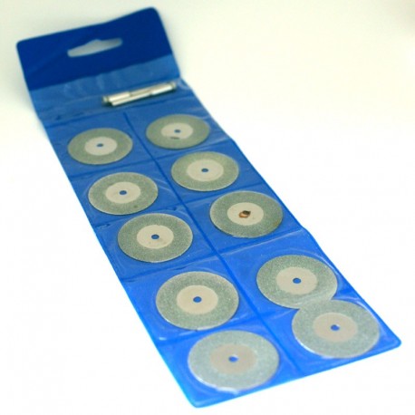mini disques diamantés, 18mm