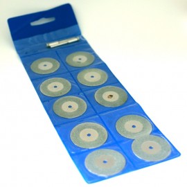 Disques diamants, 20mm, 10 pièces