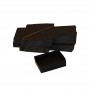  Lot 50 Boîtes Cartons Modulaires noires : 79x51x25mm