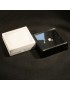 Gemstone boxes 50x50x17 white or black cut stone protection