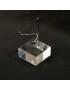 Socle brut support 40x40x20mm chevalet métal modulable