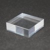 Lot 10 pedestals + 1 free 30x30x10mm display case showcase