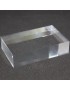 Lot 10 socles transparent + 1 gratuit 80x50x20mm
