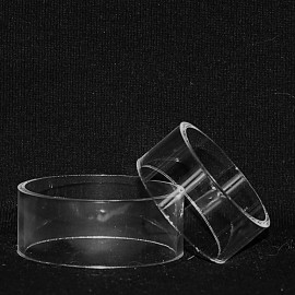 Présentoir plastique : socle anneau 50 mm