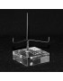 Socle brut support80x80x20 mm chevalet métal modulable