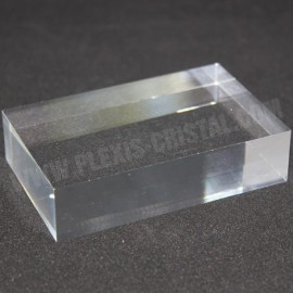 Acrylic display base 100x60x20mm