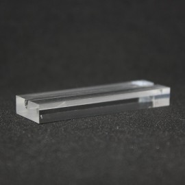 Card holder acrylic 50x15x6mm x 100 pcs