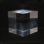 Socle acrylique cube 50x50x50mm supports pour minéraux