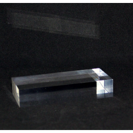 Crude acrylic rectangular display 100x50x10mm