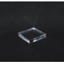 Lot 10 pedestals transparent + 1 free 60x60x10mm display case showcase