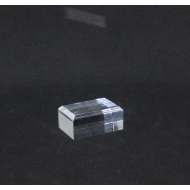 Acrylic base bevelled angles 30x45x20mm