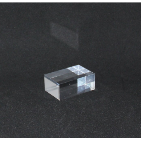 Crude acrylic base 30x45x20mm display for minerals