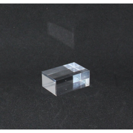 Crude acrylic base 30x45x20mm display for minerals