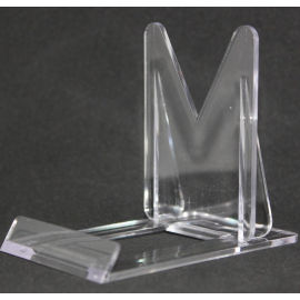  Adjustable clear plastic display stand, big model, 100x80mm