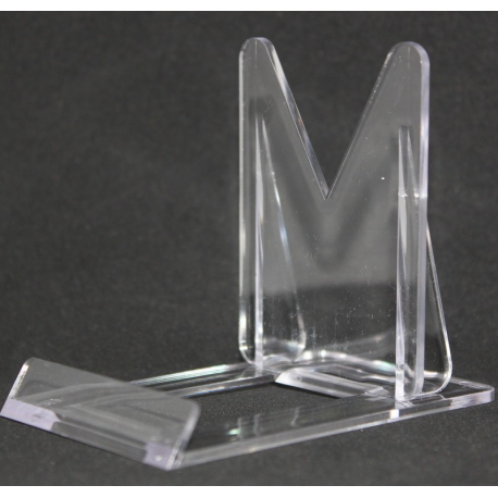  Adjustable clear plastic display stand, big model, 100x80mm