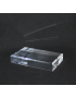 Acrylic base 80x120x20mm bevelled edge