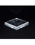 Crude acrylic display base 50x50x25mm