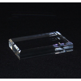 Crude acrylic display base 150x100x25mm