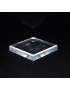 Socle acrylique, angles biseautés 50x50x25mm 10 + 1 offert