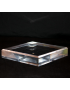 Socle acrylique 150x150x30mm angles biseautés supports pour minéraux
