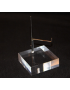 Socle brut support 60x60x20mm chevalet métal modulable