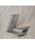  Lot 10 pieces : Metal chrome steel bridge supports for collection