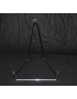 Metal chrome steel bridge supports for collection 300x300 mm