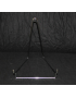 Metal chrome steel bridge supports for collection 500x500 mm