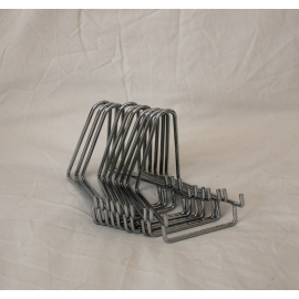Lot 10 pieces : Metal chrome steel bridge supports for collection