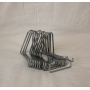 Lot 10 pieces : Metal chrome steel bridge supports for collection