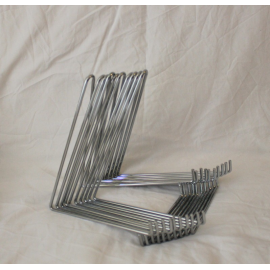 Lot 10 pieces : 55x60mm Metal chrome steel bridge supports for collection