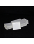 Lot 50 white cardboard boxes Modular : 65x63x25mm
