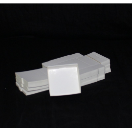 Lot 50 white cardboard boxes Modular : 65x63x25mm