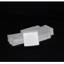 Lot 50 white cardboard boxes Modular : 65x63x25mm