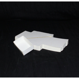 Lot 50 white cardboard boxes Modular : 79x51x25mm