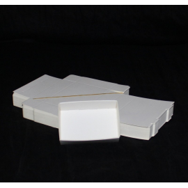 Lot 50 white cardboard boxes Modular : 87x65x25mm