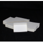  Lot 50 white cardboard boxes Modular : 87x65x25mm