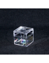  Lot : 9 pieces : Box x3 magnifier, 25x25x25mm, 