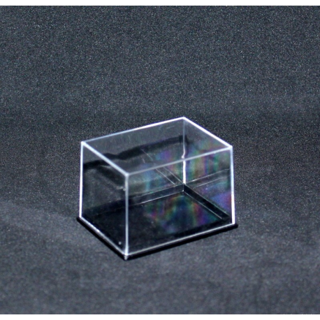 Boîte transparente : 55x40x40mm