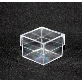  Transparent box : 23x23x20mm : lot 100 pieces