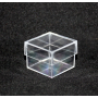 Transparent box : 23x23x20mm : lot 100 pieces