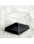 Transparent box : 75x65x60mm.