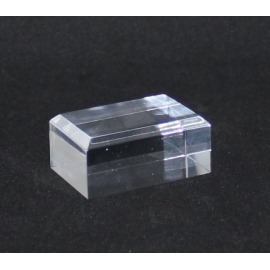 Acrylic base bevelled edge 05x40x15mm 10 + 1 free