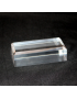 Socle biseautés acrylique 10+1 offert 50x100x30mm