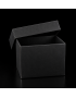 Boîte Carton Modulaire noire avec couvercle : 80x60x60mm par 25 pièces